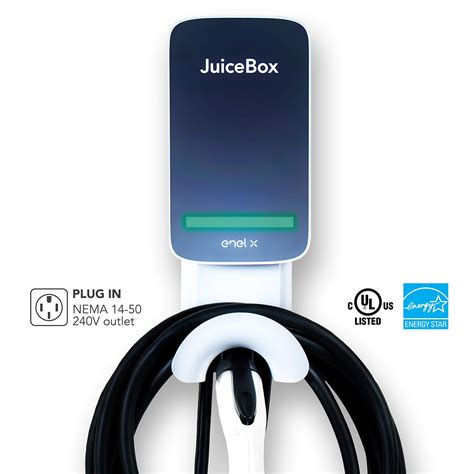 40 box electric|JuiceBox 40 Smart Electric Vehicle (EV) Charging Station with .